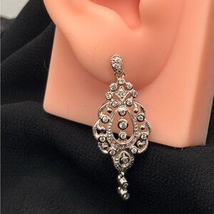 925 Marcasite Dangle Earrings